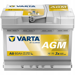AKUMULATOR VARTA SILVER AGM 60Ah 680A D52