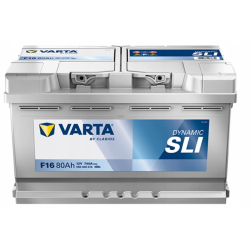 VARTA BLUE 80Ah 830A F16 WYSOKI