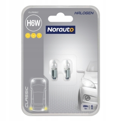 ŻARÓWKA NORAUTO H6W 2 SZT BLISTER