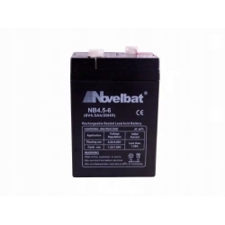 NOVELBAT NB4.5-6 4.5Ah 6V ALARM, UPS