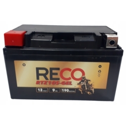 AKUMULATOR RECO RTZ10S-GEL (YTZ10S) 9Ah 190A