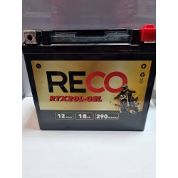 AKUMULATOR RECO RTX20L-GEL (YTX20L-BS) 18Ah 290A