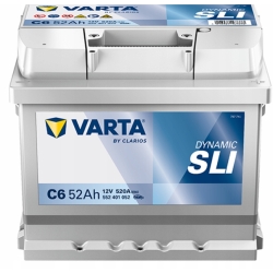AKUMULATOR 52AH/520A P+ VARTA DYNAMIC SLI C6