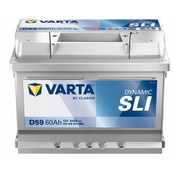 AKUMULATOR 60AH 540A VARTA DYNAMIC SLI D59