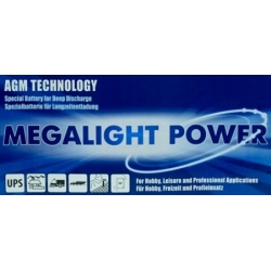 AKUMULATOR Megalight AGM 12V 100Ah P+ KAMPER JACHT