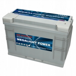 AKUMULATOR Megalight AGM 12V 115Ah P+ KAMPER JACHT